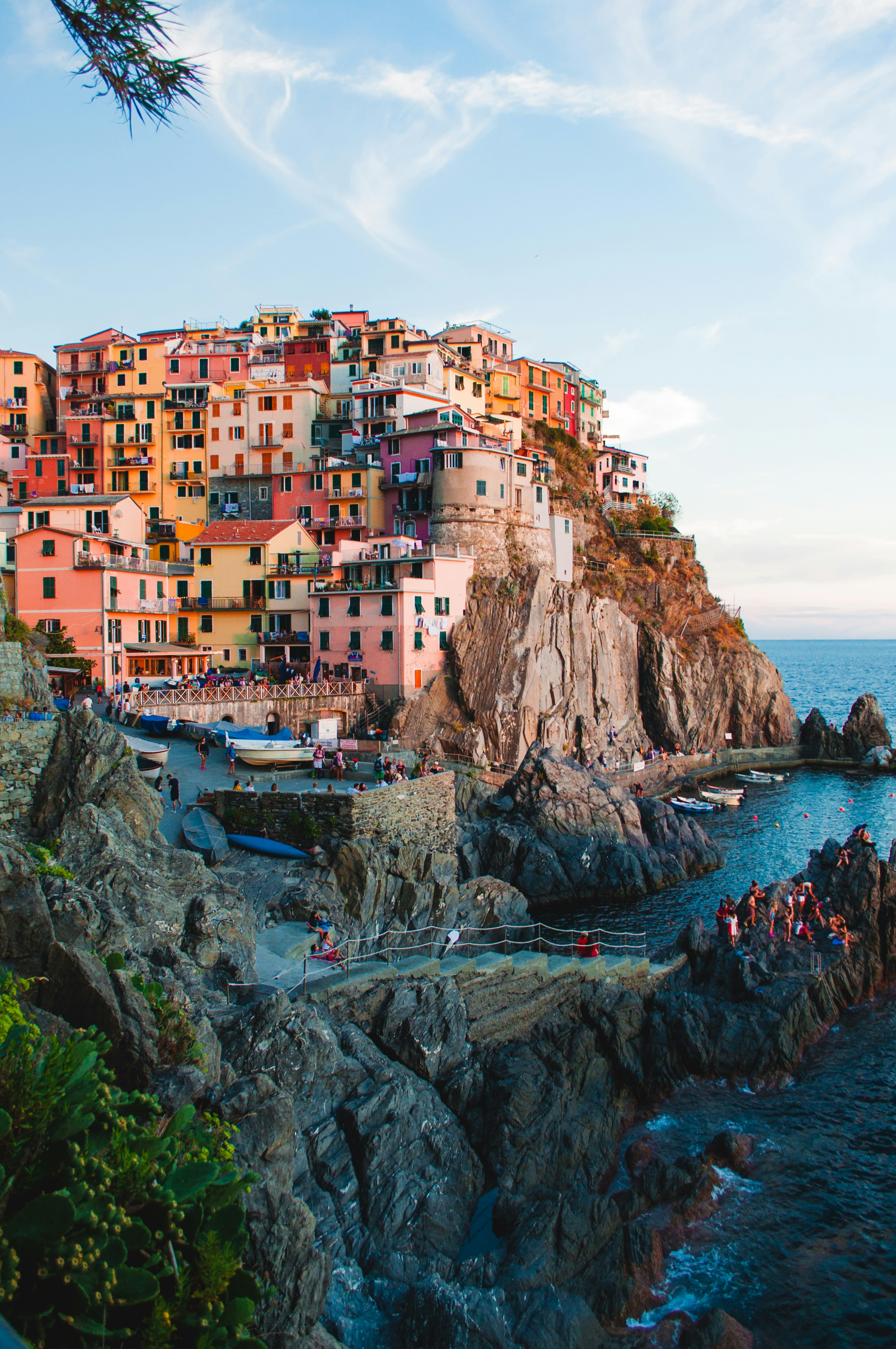 Scenic coastal village — travel destinations made accessible by Visa Clearance